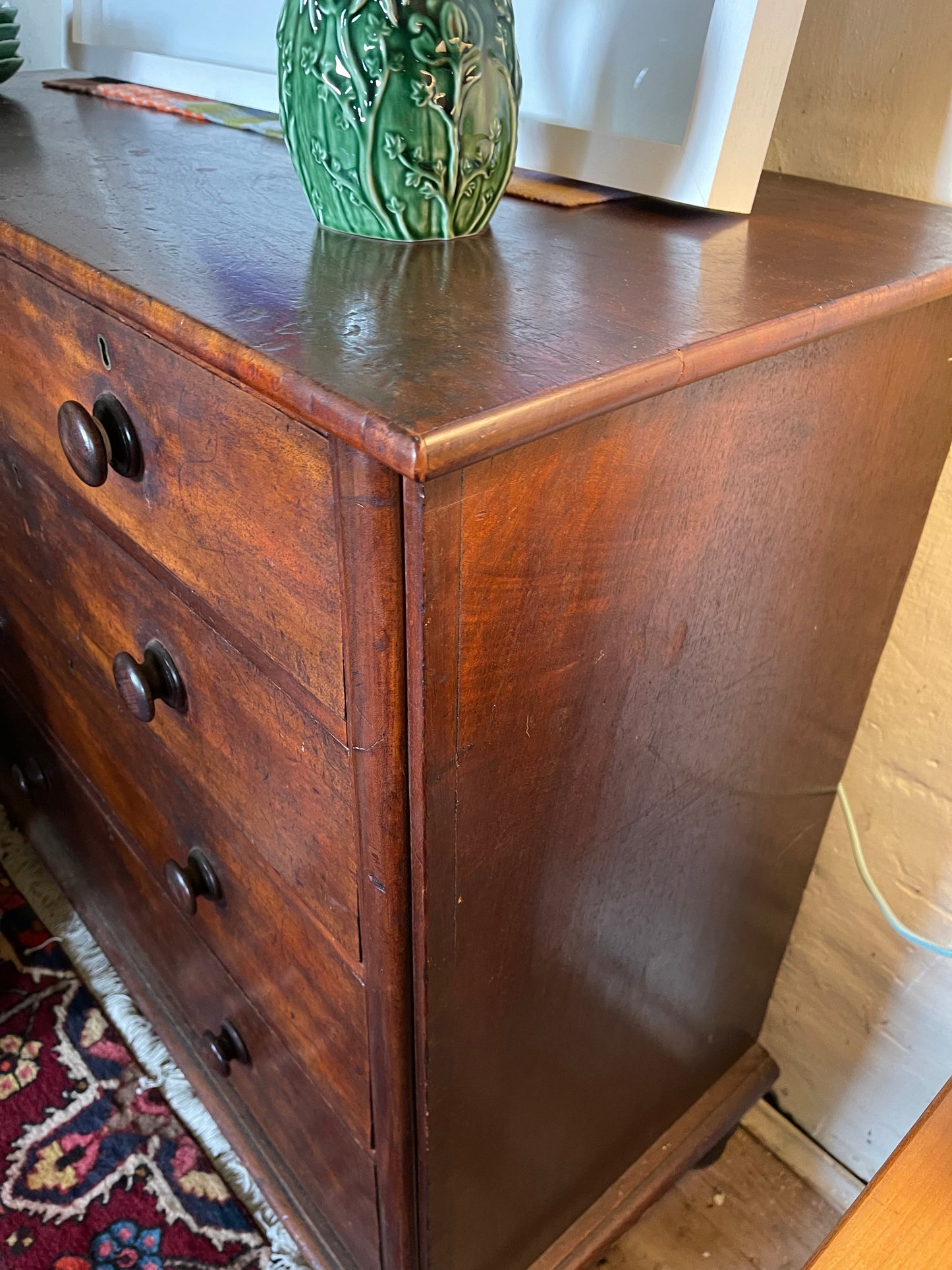 Cedar chest of drawers with fabulous patina