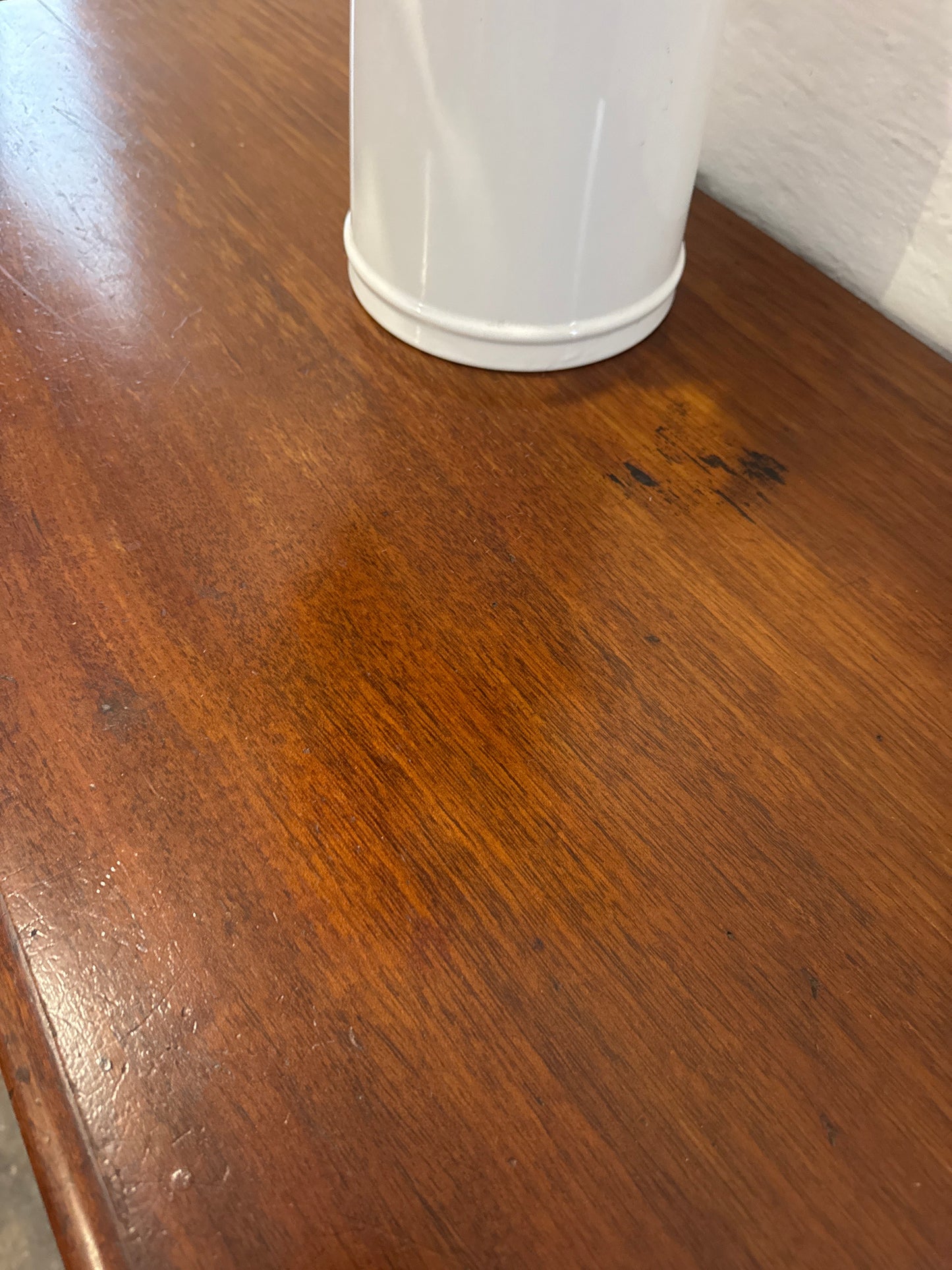 Small cedar chest of four drawers