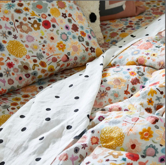 Little Garden Quilt Cover Castle & Things KING