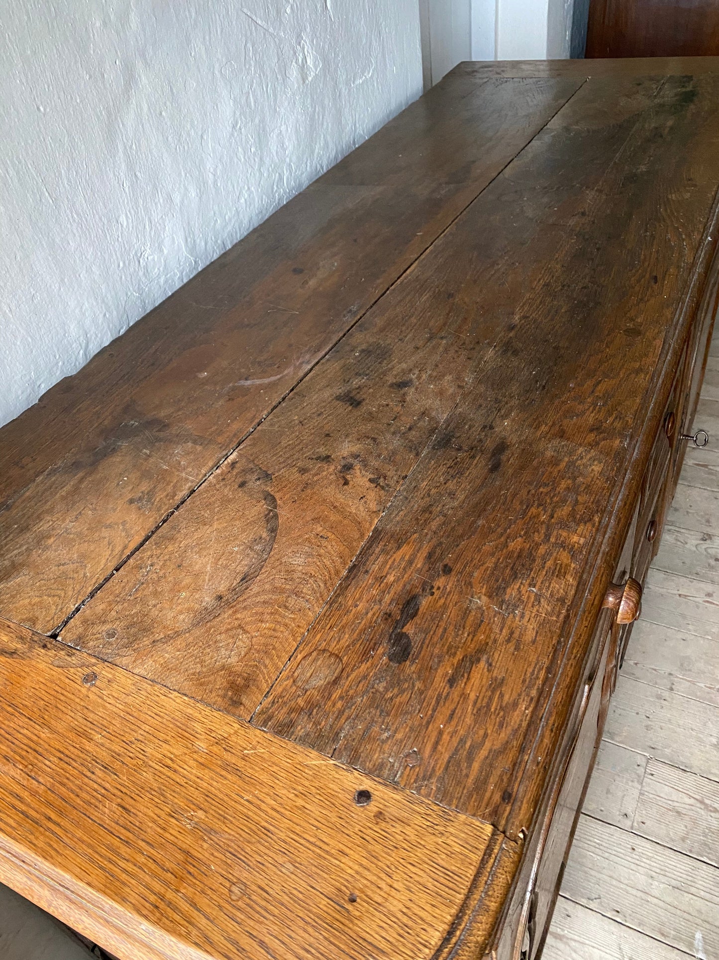 Antique French oak buffet