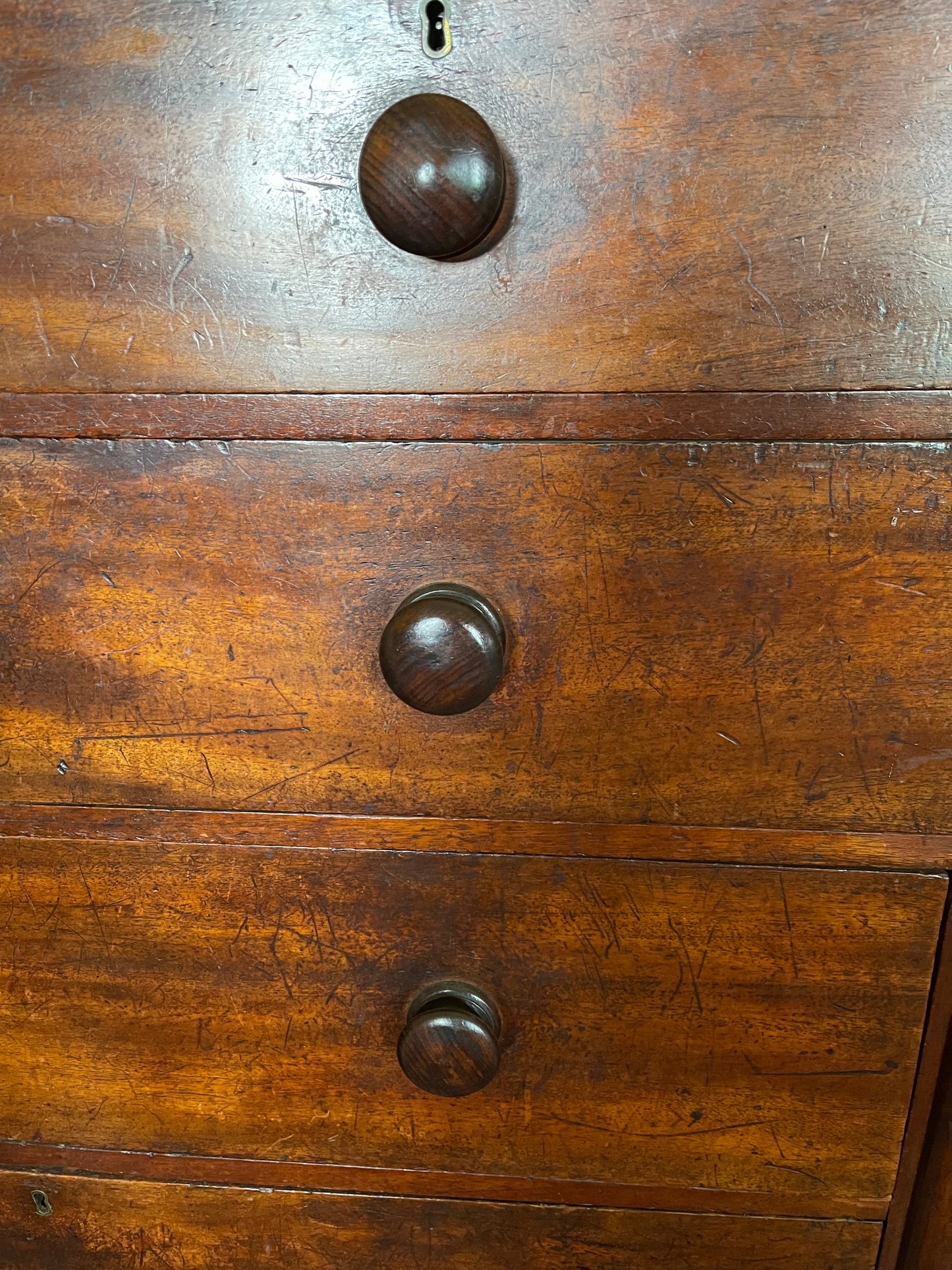 Cedar chest of drawers with fabulous patina