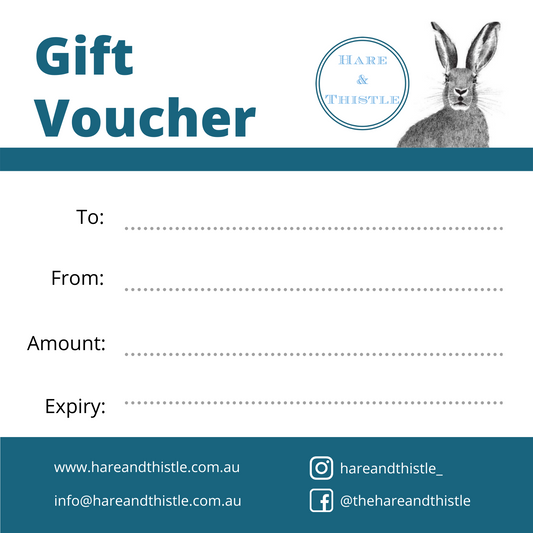 Hare & Thistle Gift Card