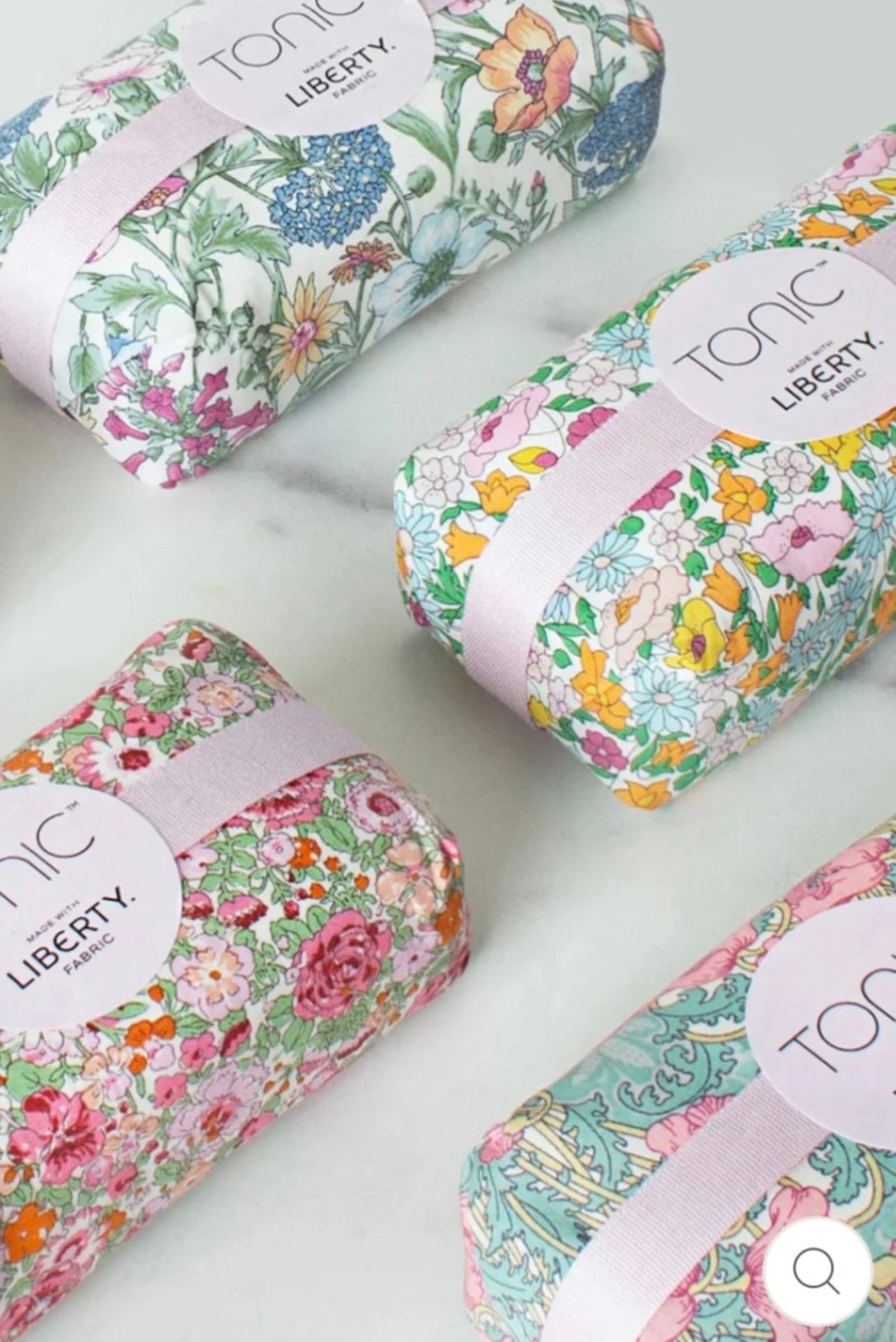 Liberty wrapped Shea butter soap