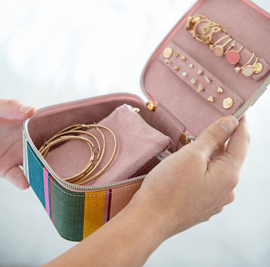 Liberty Gelato Stripe Jewellery Cube