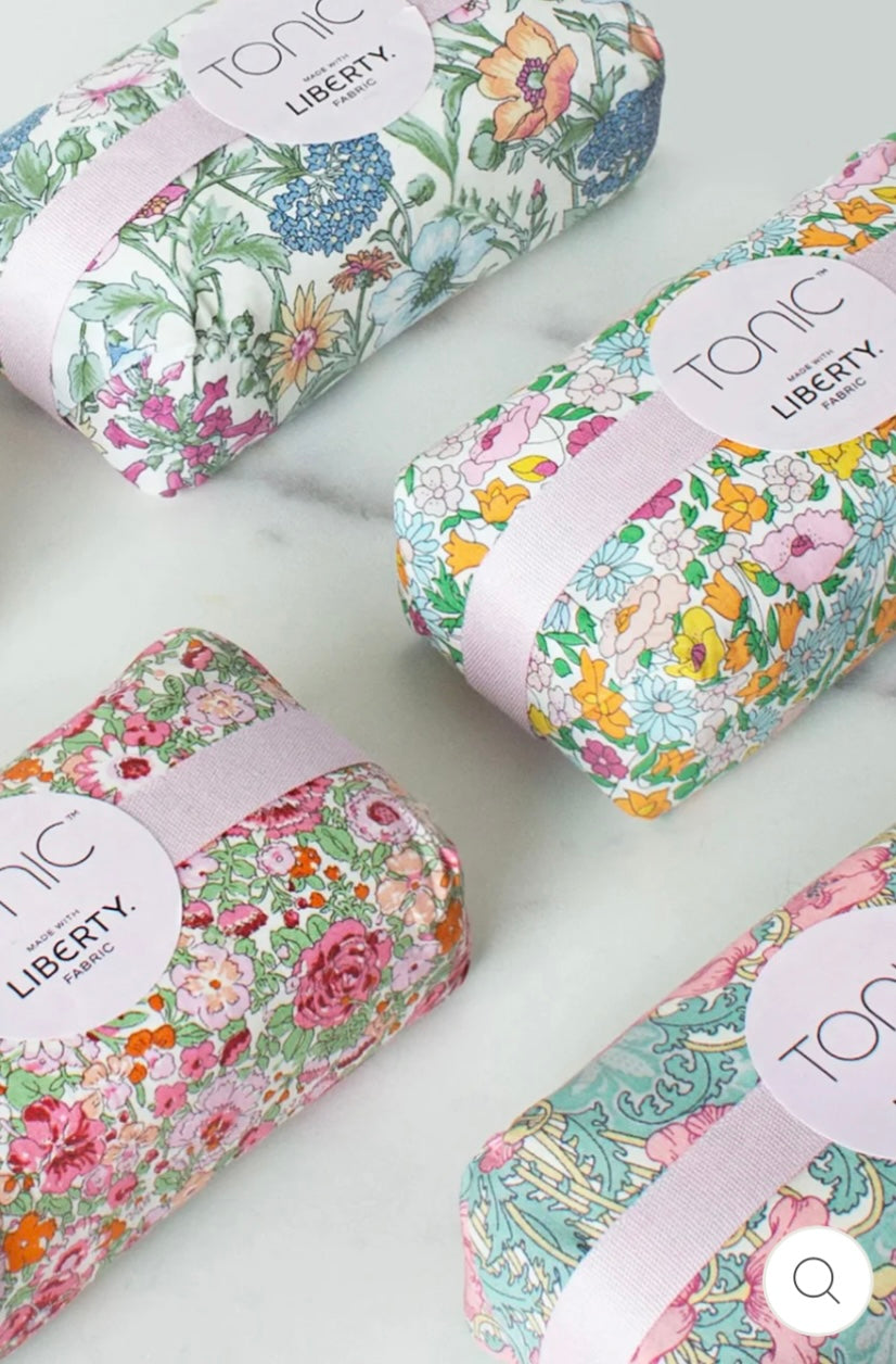 Liberty wrapped Shea butter soap Amelie