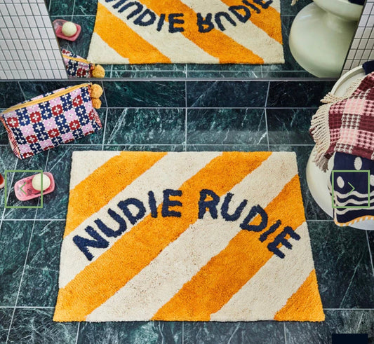 Campania Nudie Rudie Bath Mat Marigold