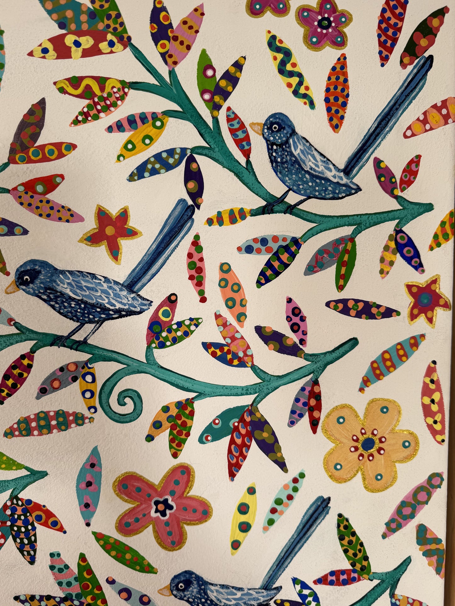 “Blue birds” by Eliza Piro