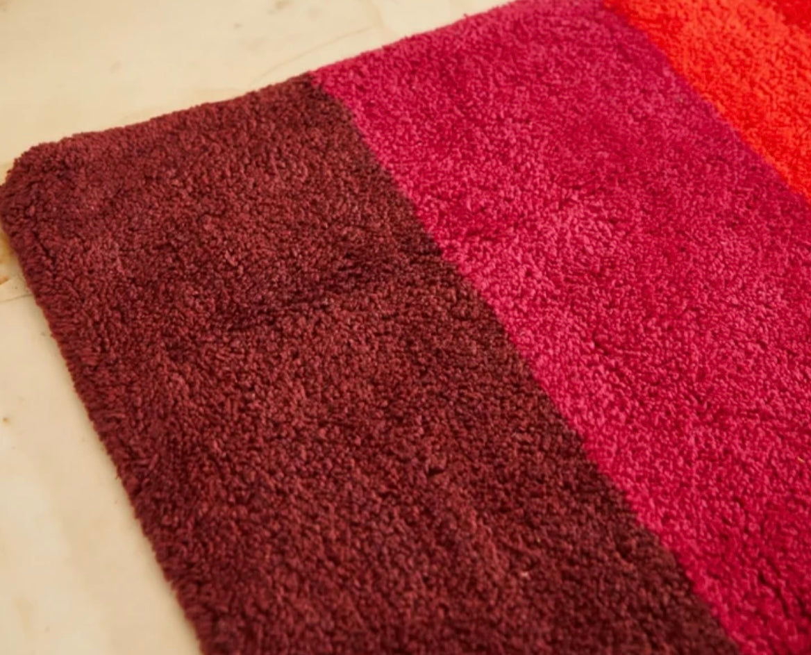 Daniel Nudie Rudie Bath Mat Scarlett