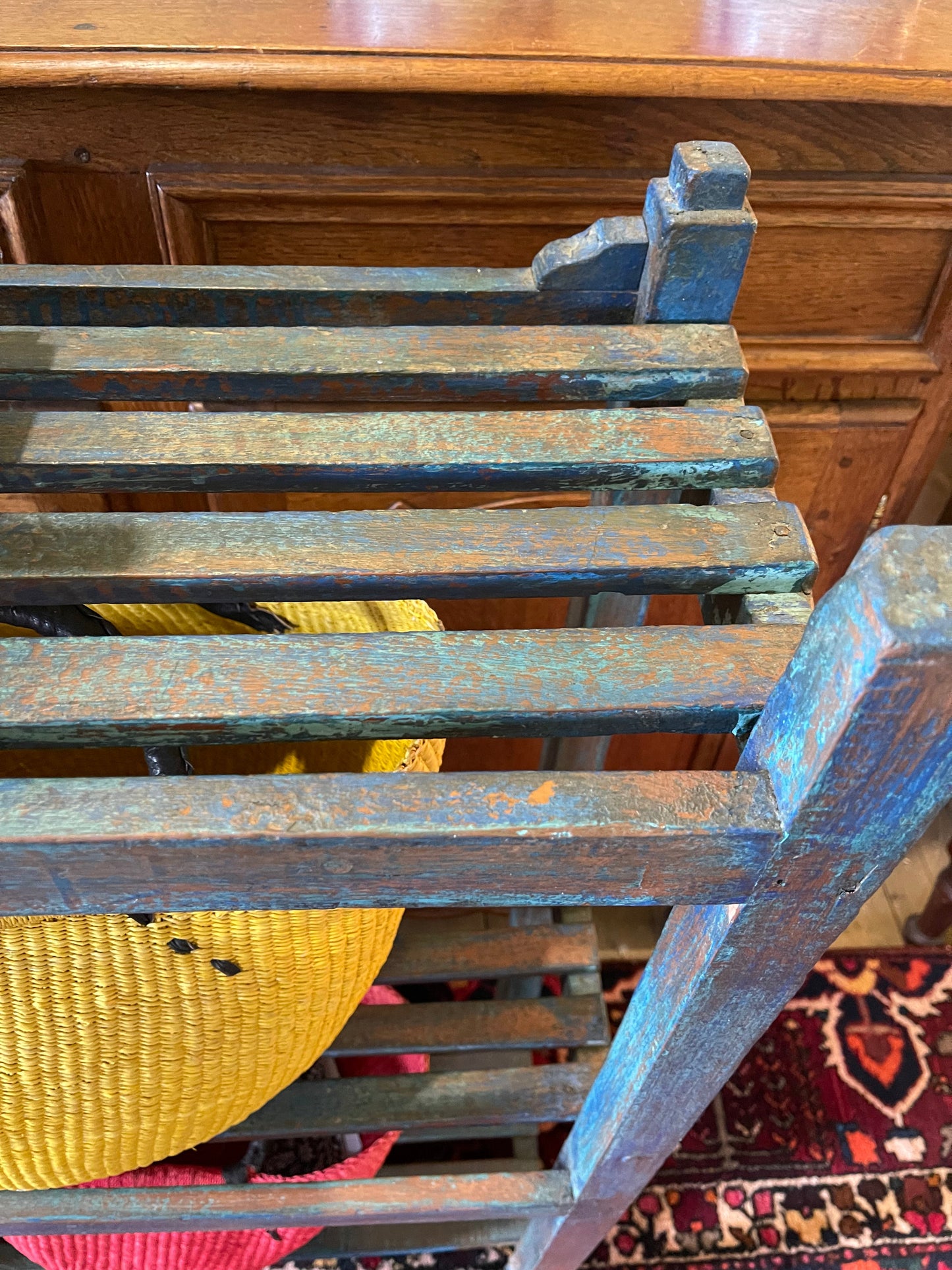 French Baker’s stand in blue