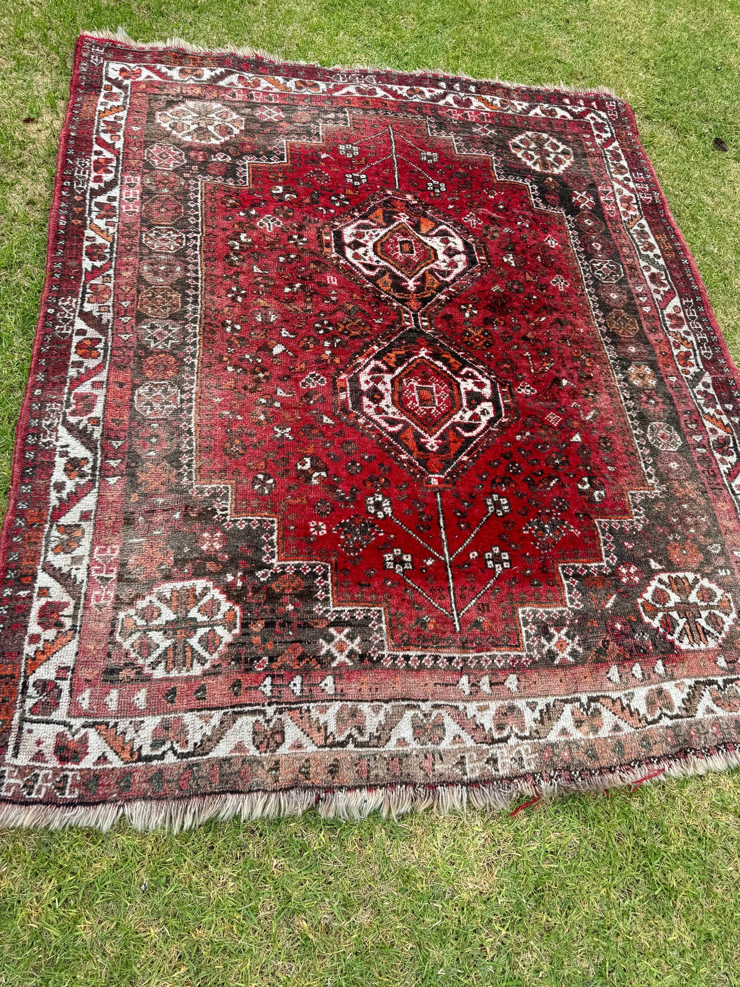 Handwoven Persian rug