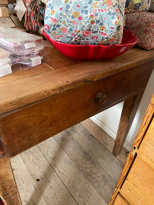 French fruitwood table