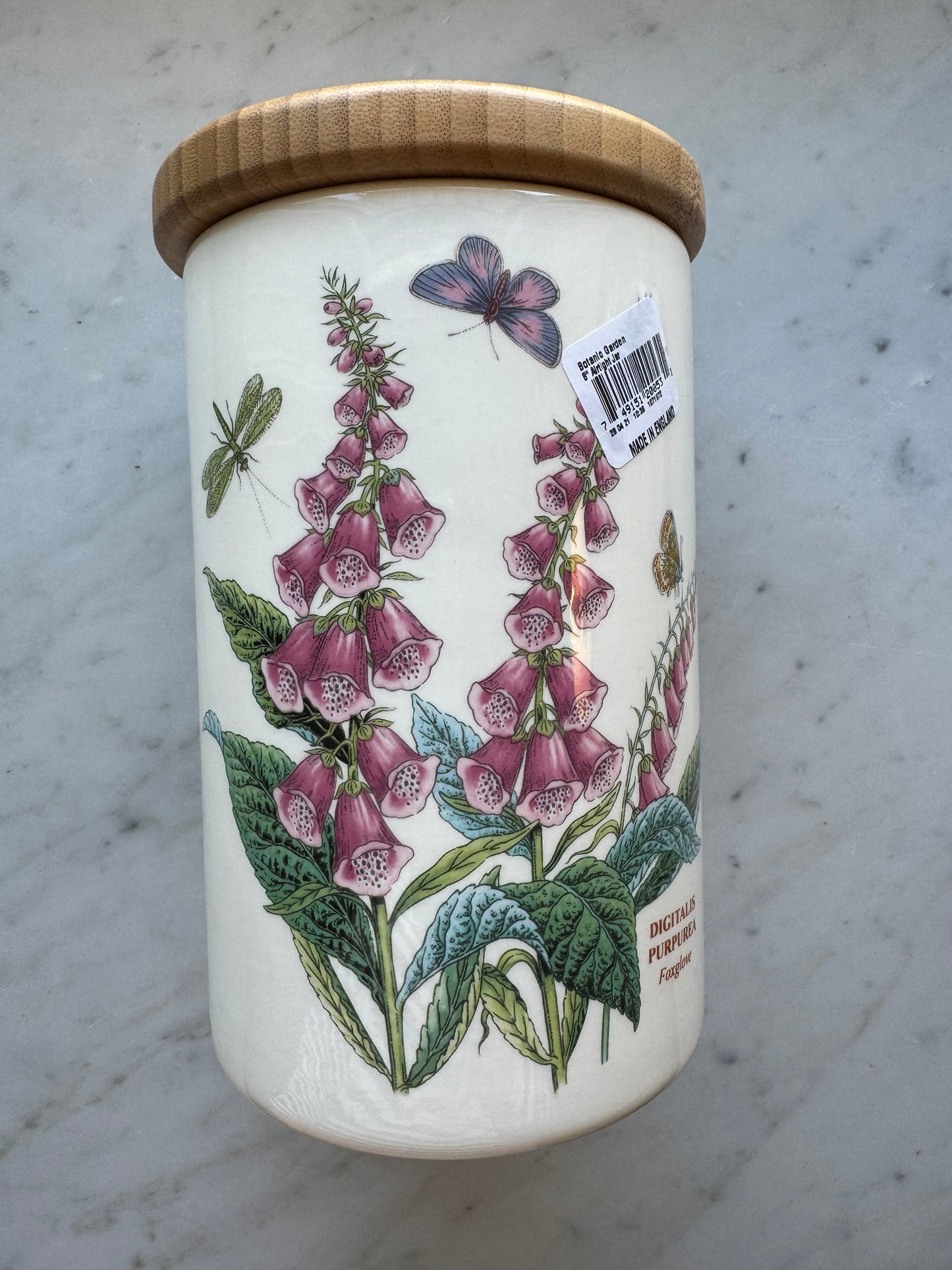 Portmeirion storage jar Foxglove Large
