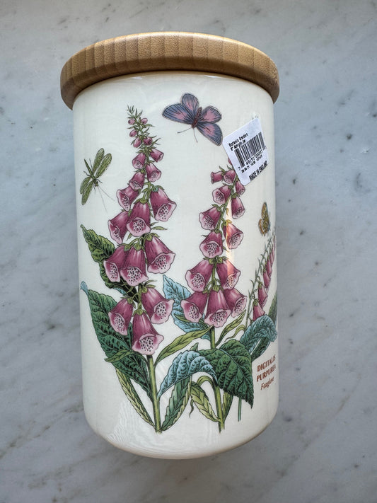Portmeirion storage jar Foxglove Large