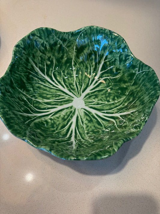 Melamine cabbage medium bowl