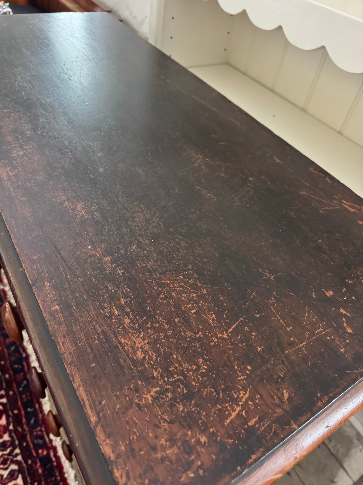 Old cedar chest of drawers