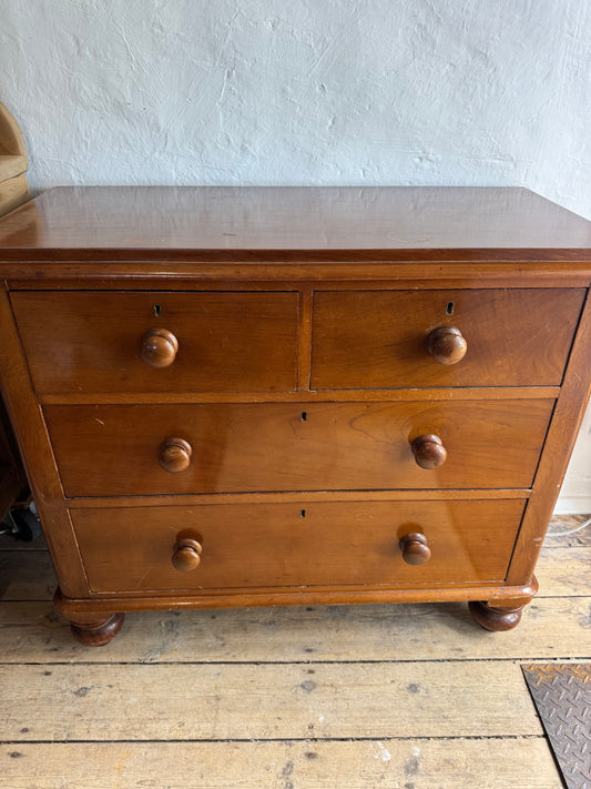 Small cedar chest of drawers