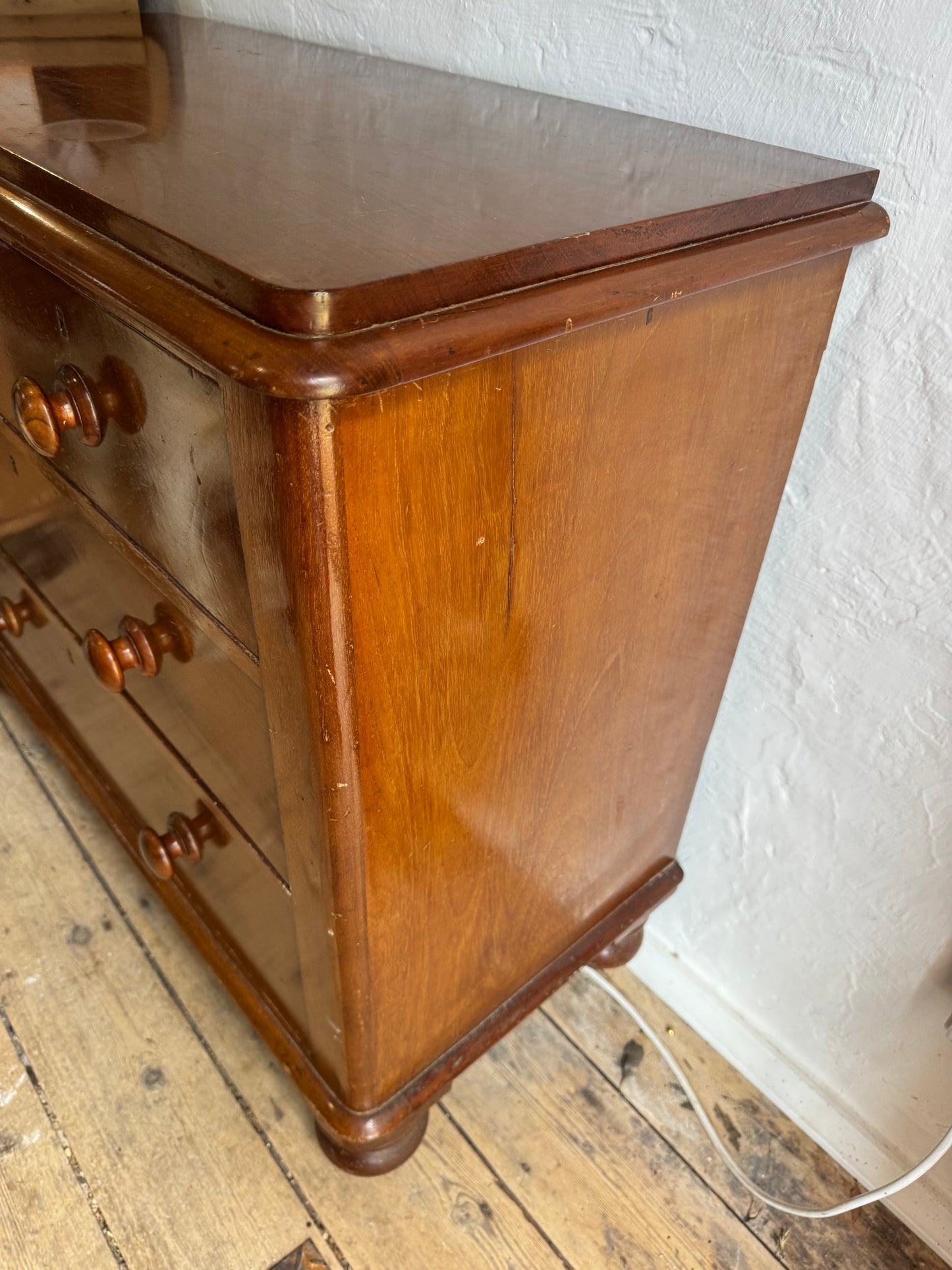 Small cedar chest of drawers