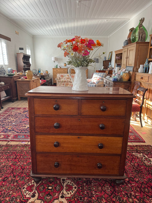 Antique cedar chest of drawers