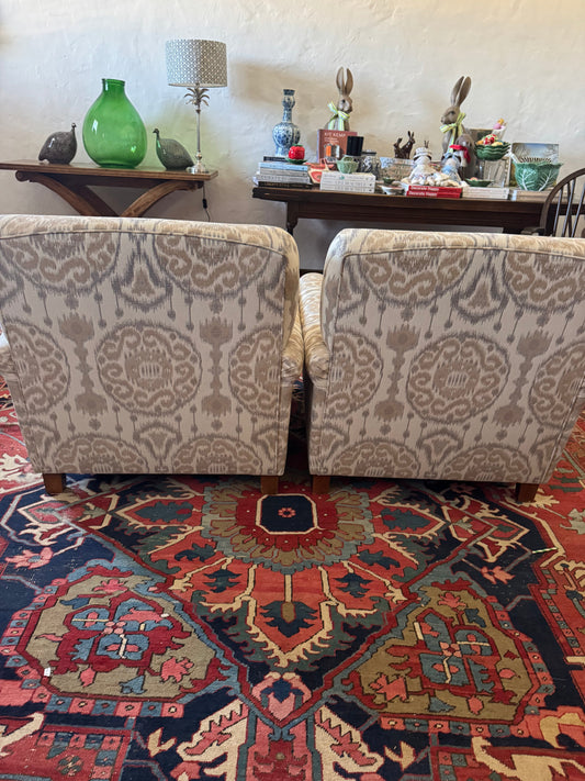 Coco Republic armchairs