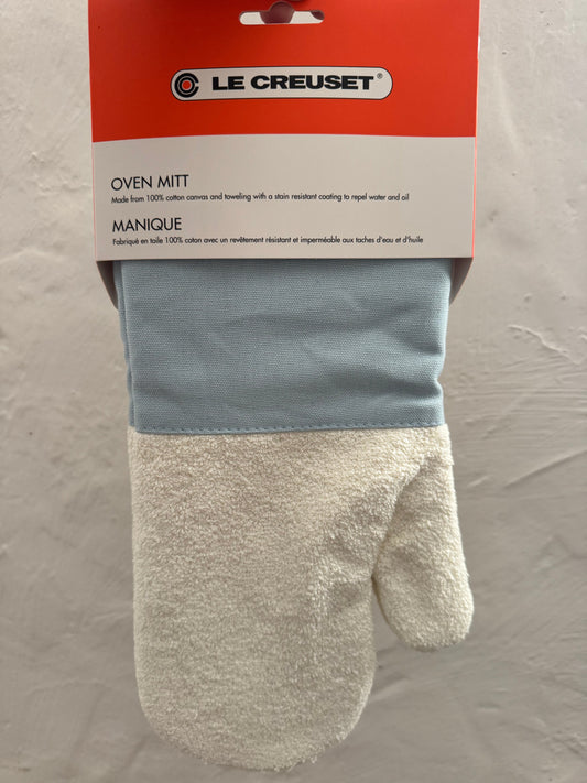 Le Creuset Oven Mitt Coastal Blue