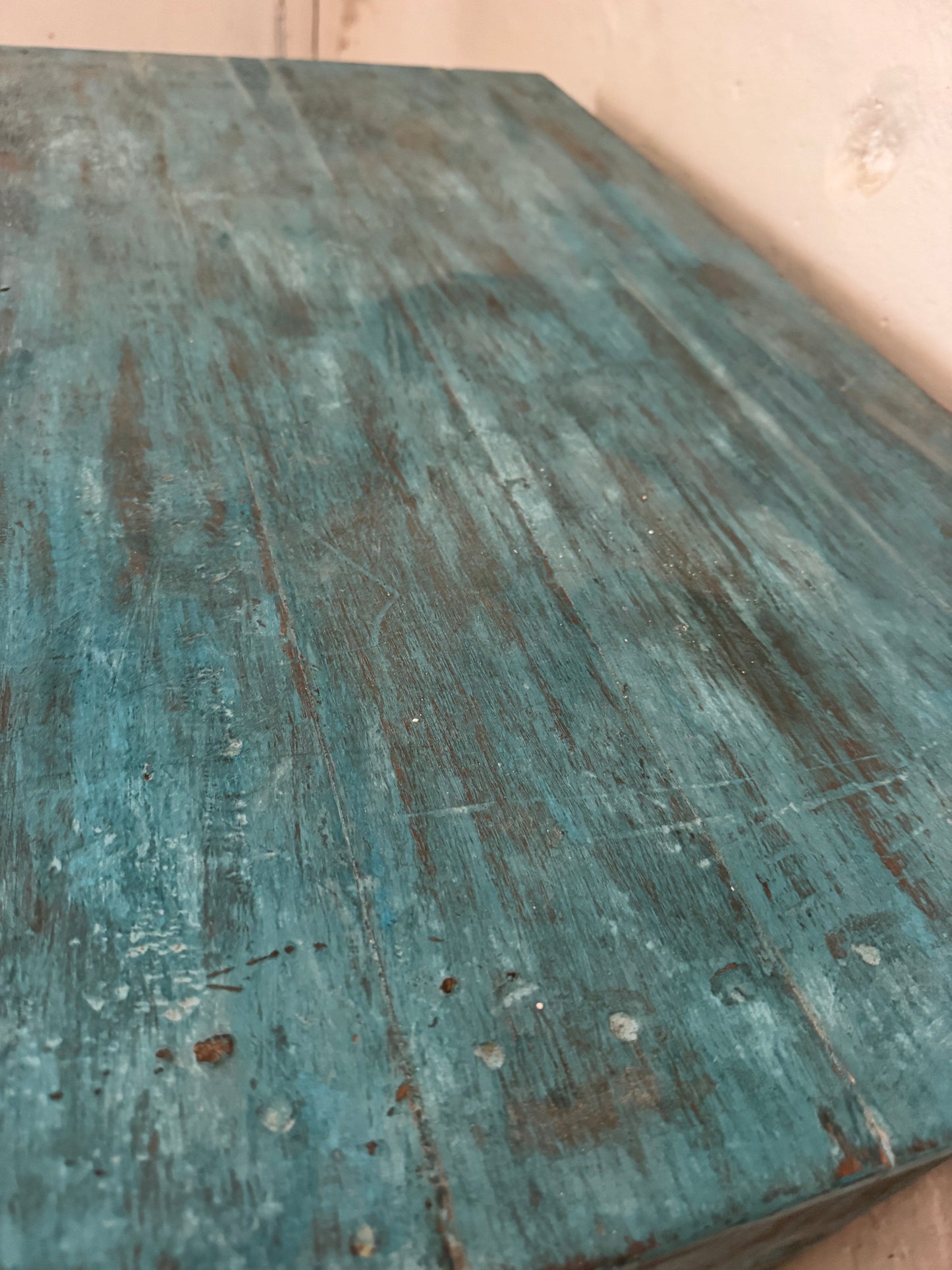 Blue vintage cabinet