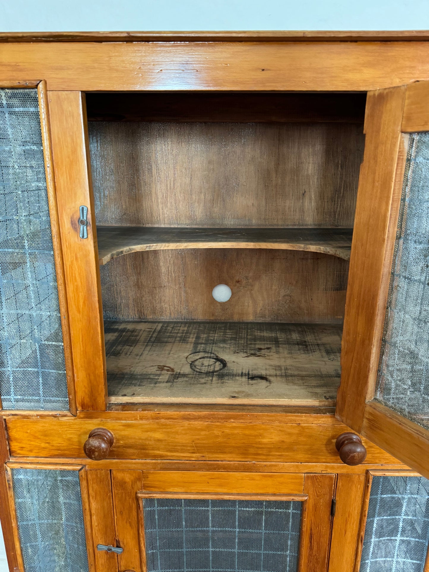 Antique meat safe large