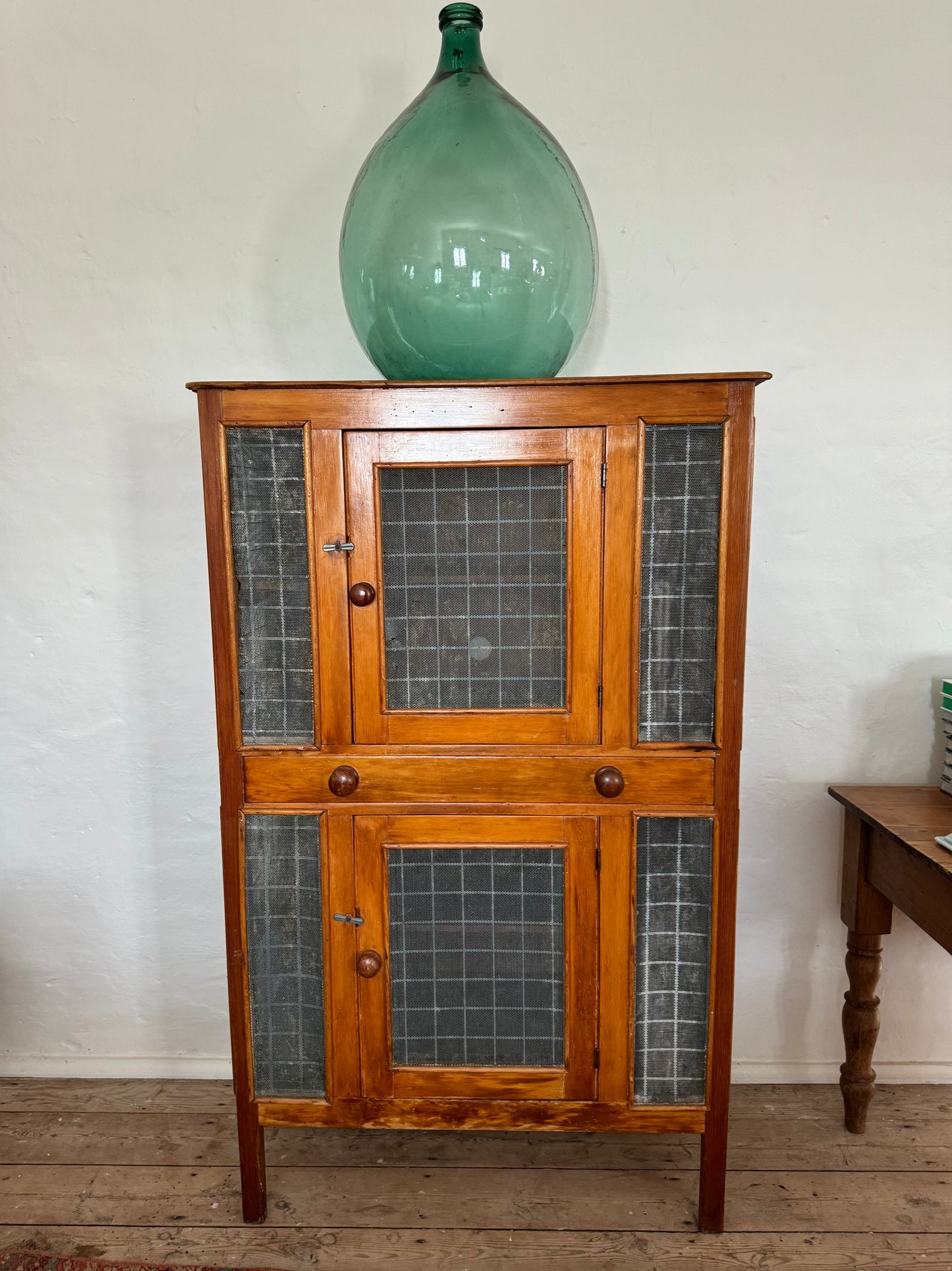 Antique meat safe large