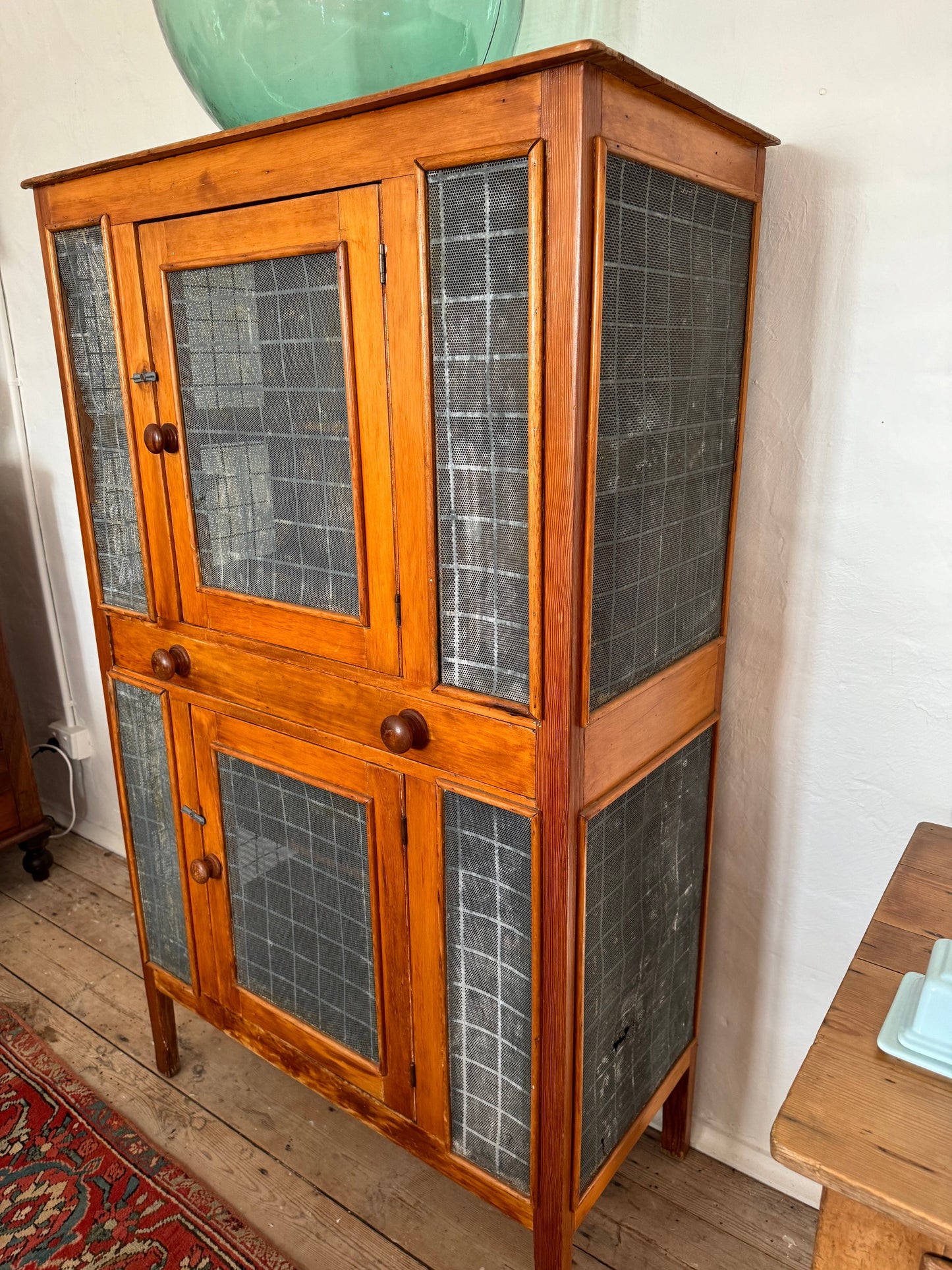 Antique meat safe large