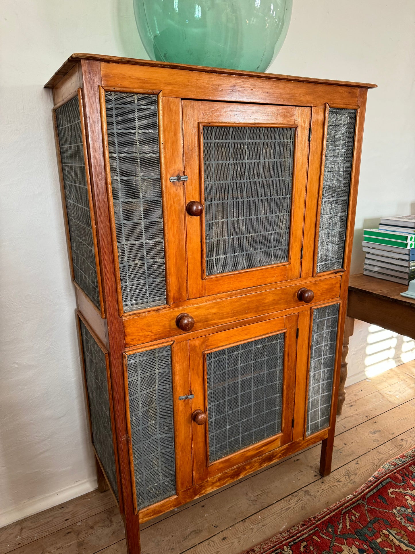 Antique meat safe large