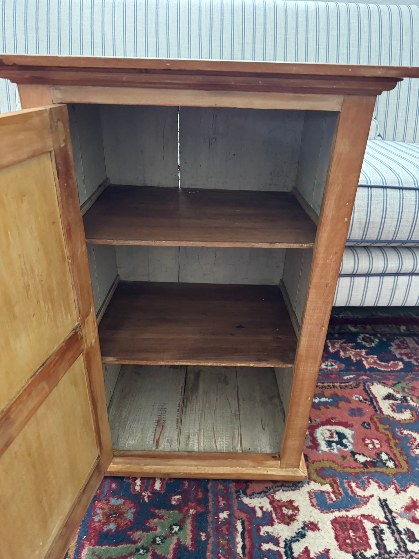 Antique bedside table/cabinet