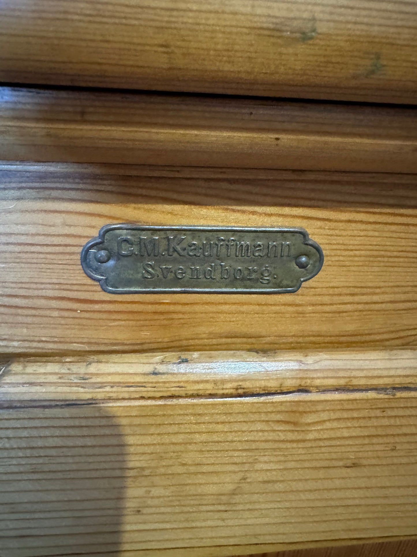 Antique Danish ice chest