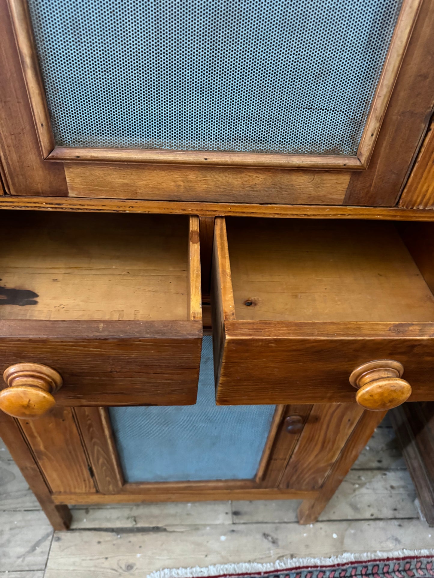 Enormous old meat safe