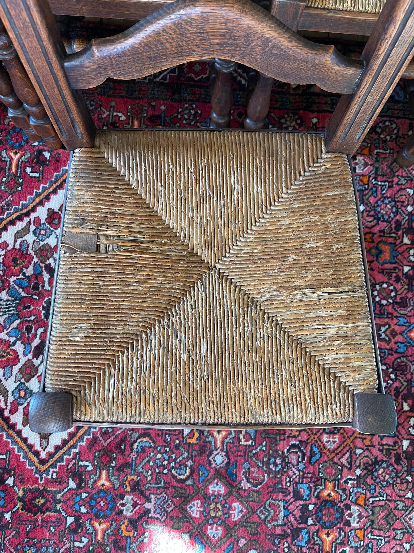 Set of 6 Ladderback chairs