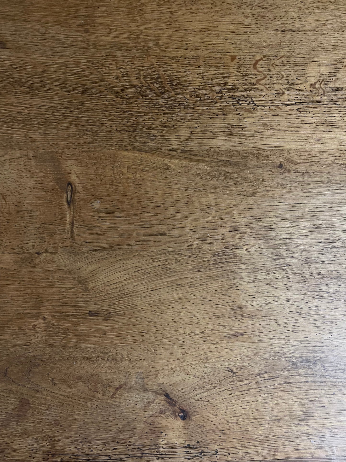 French oak coffee table