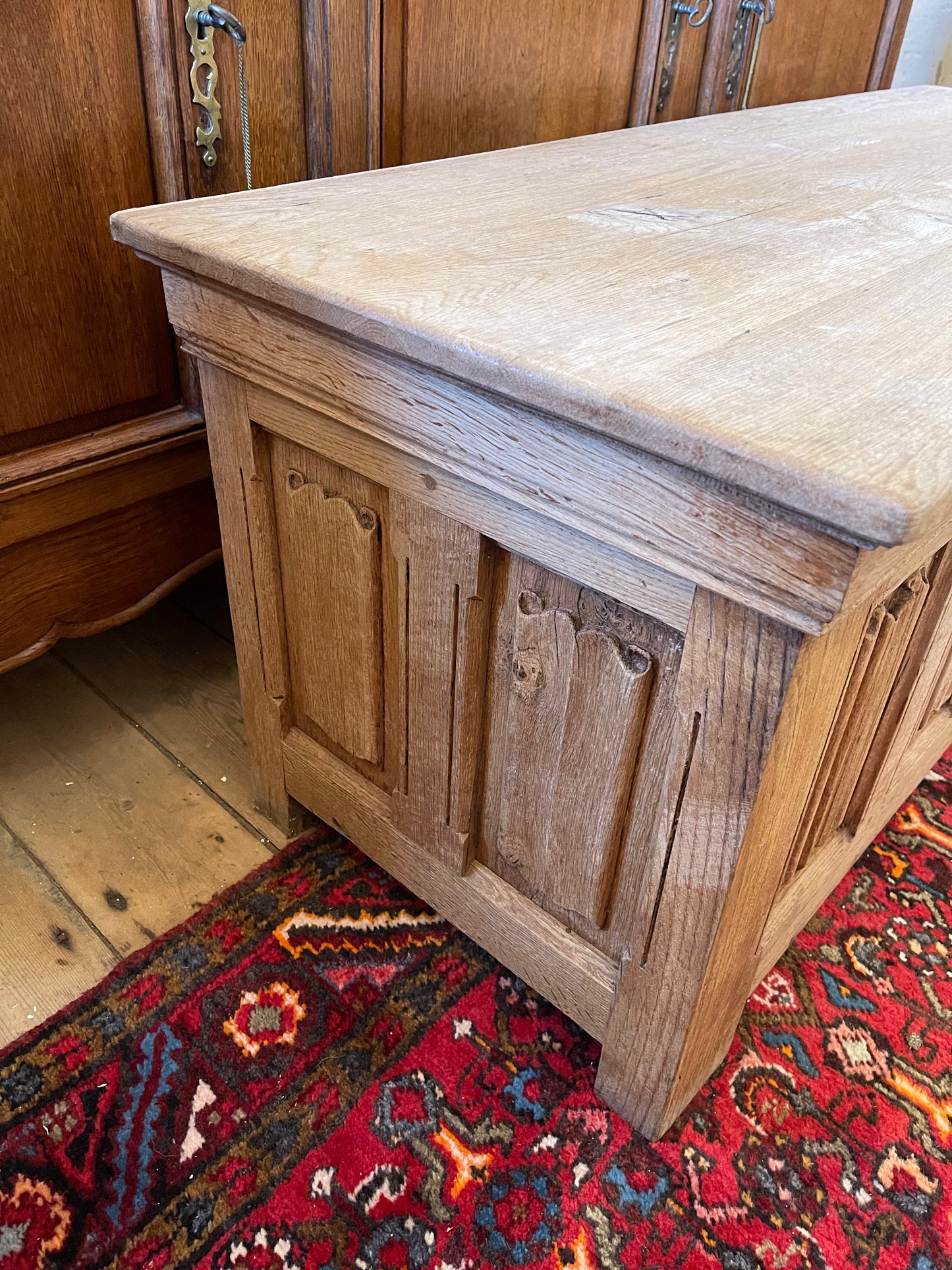 French oak chest