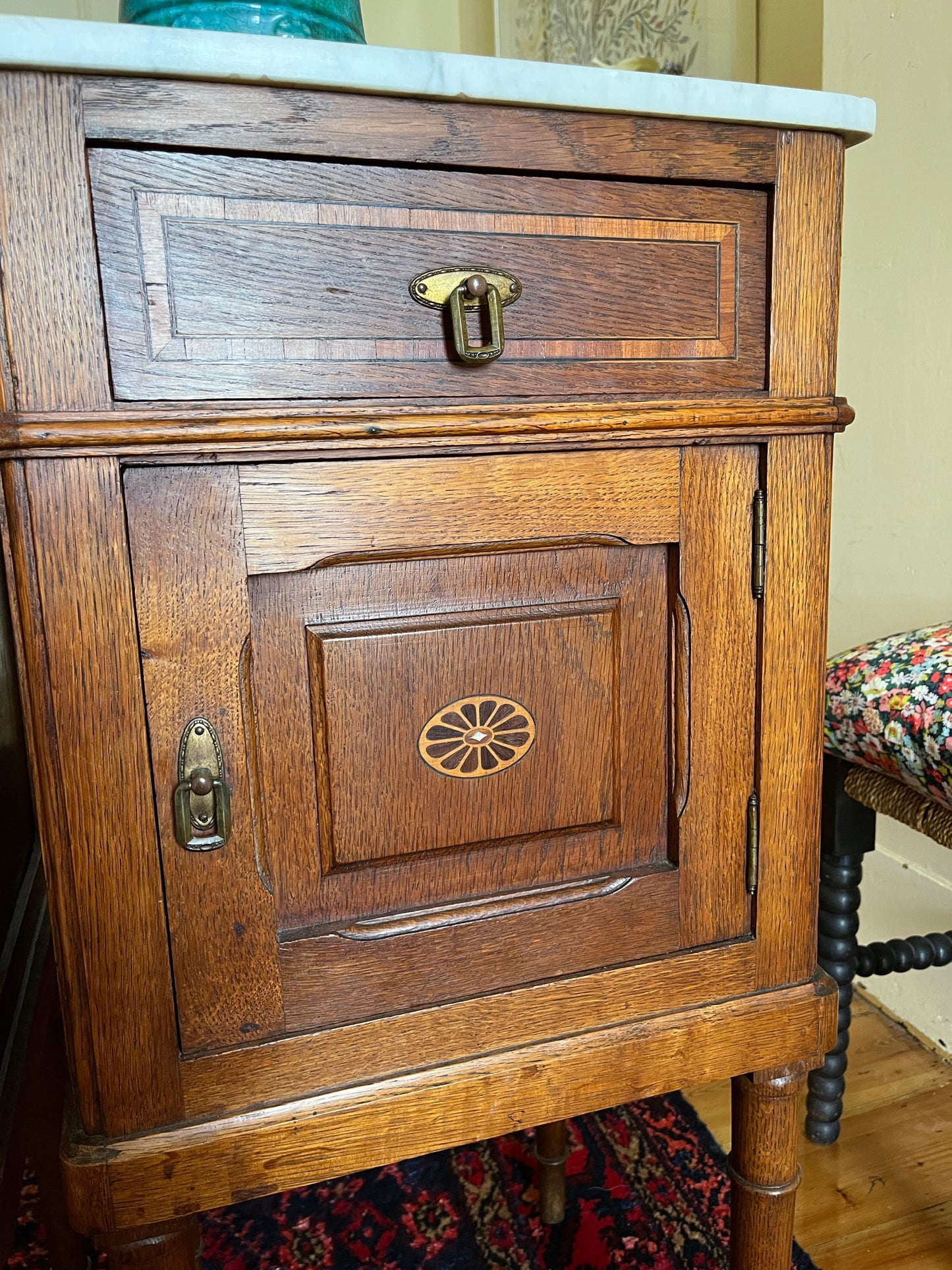 French antique bedside tables