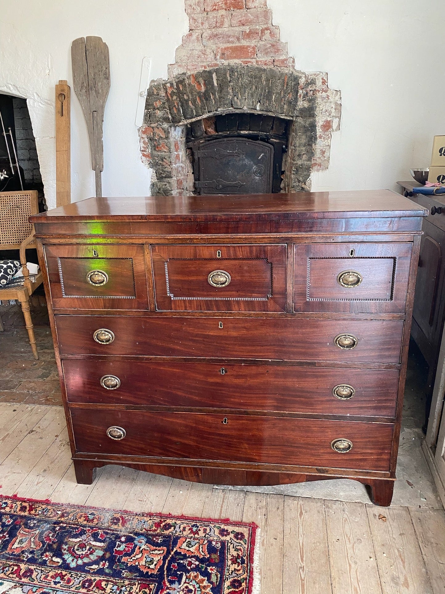 Antique Georgian Mahogany Chest of drawers