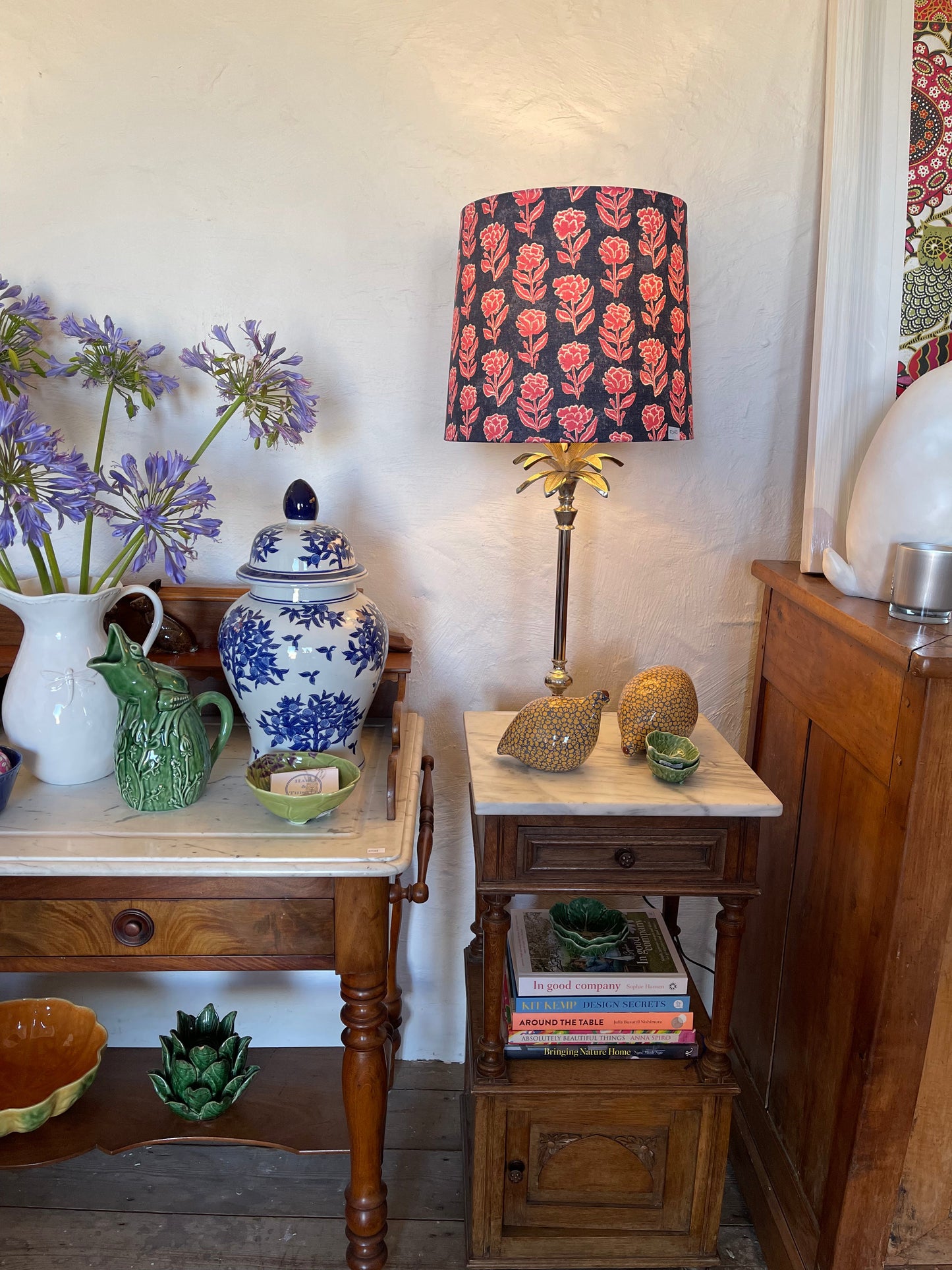 Antique French Oak bedsides