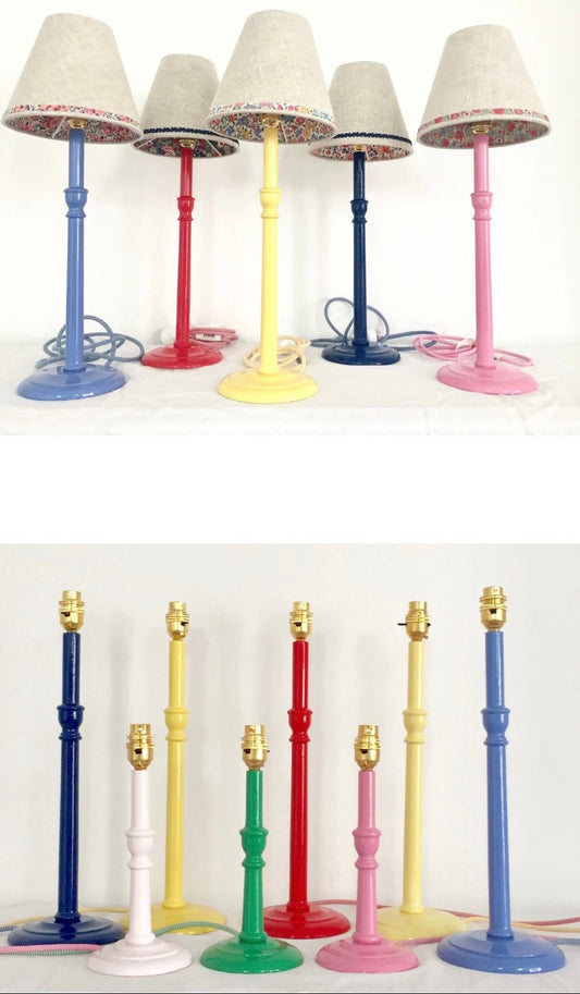 Kelly green Lamp base by Narissa Perks