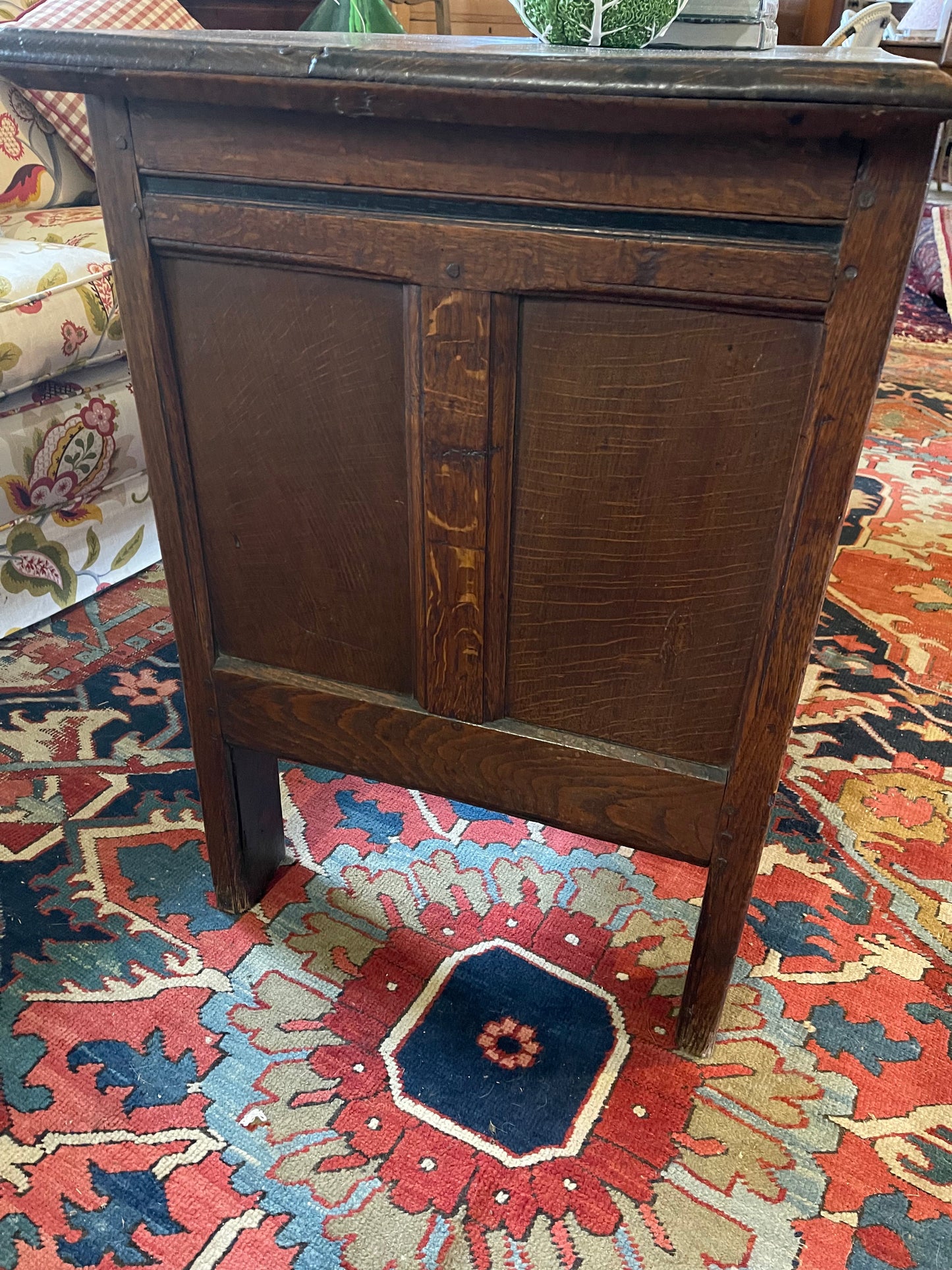 18th Century English oak coffer