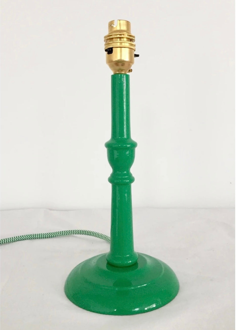 Kelly green Lamp base by Narissa Perks