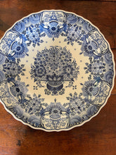 Load image into Gallery viewer, Antique Delftware plate blue &amp; white
