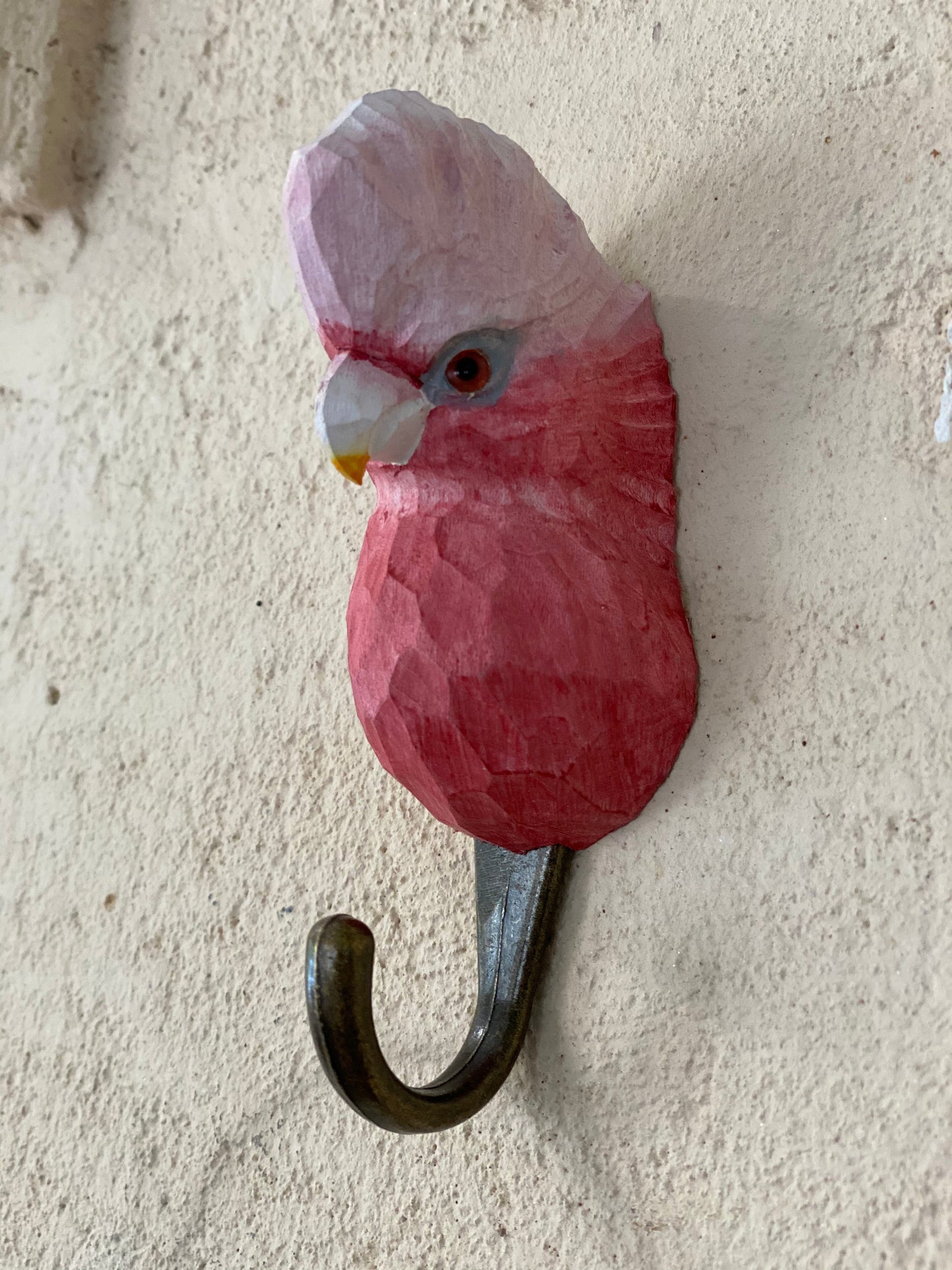 Wooden animal hook - galah