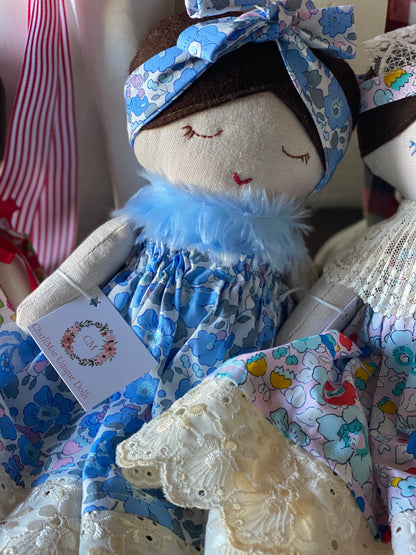 Handmade dolls liberty dresses 🌸