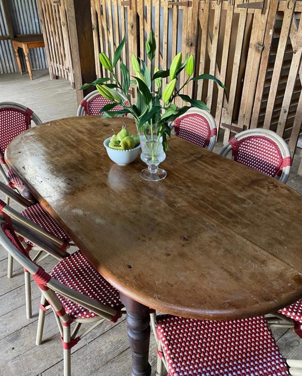Farmhouse table