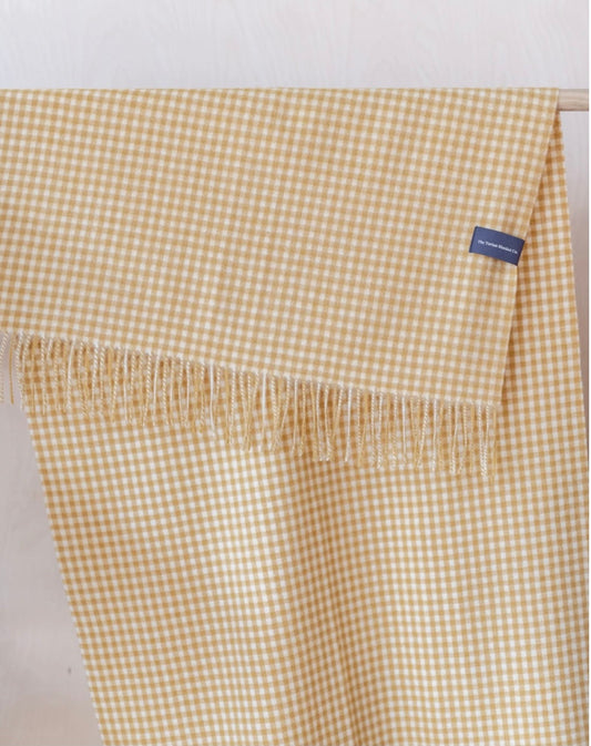 Tartan blanket co over sized lambswool scarf