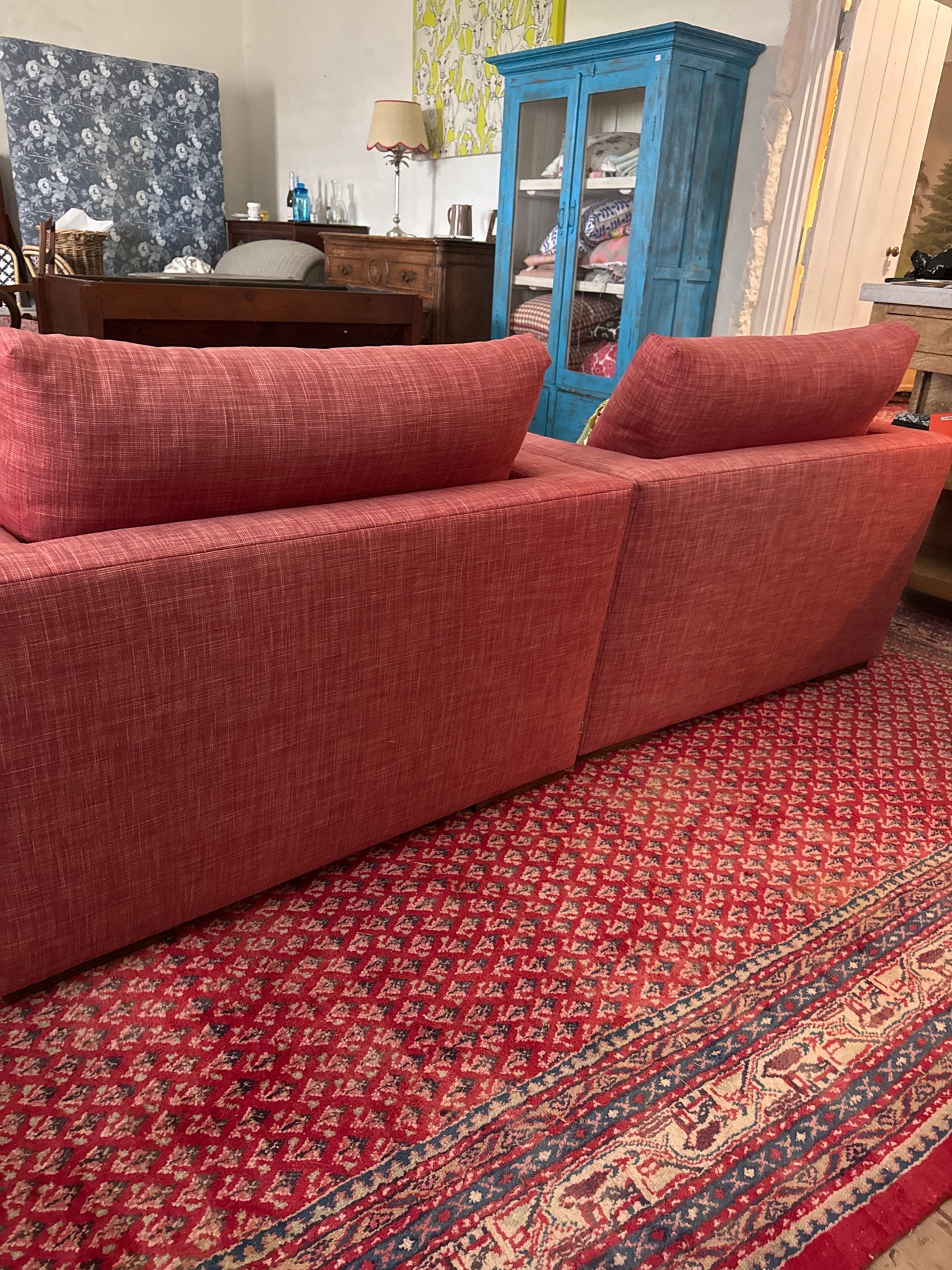 Jardan armchairs feather filled