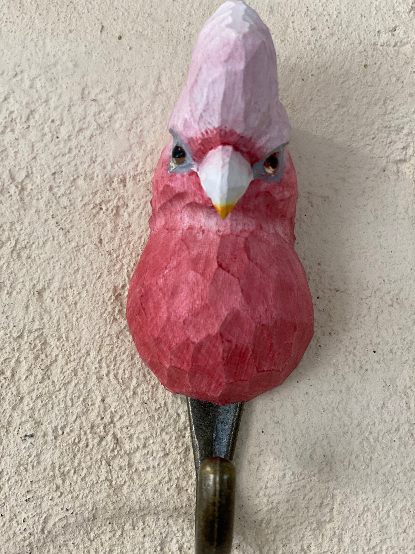 Wooden animal hook - galah