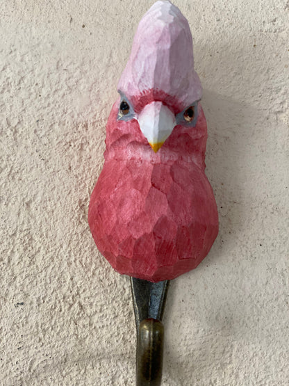 Wooden animal hook - galah