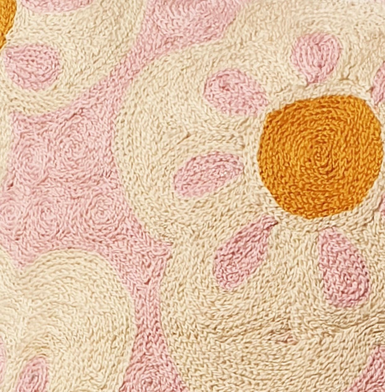 Eliza Piro Embroidery Cushion FLOWER POWER